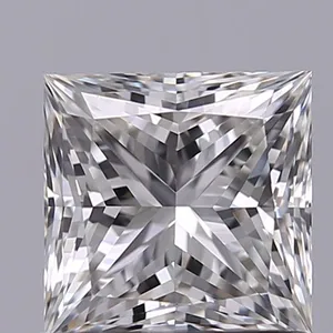 0.9ct PRINCESS H FL Natural diamond