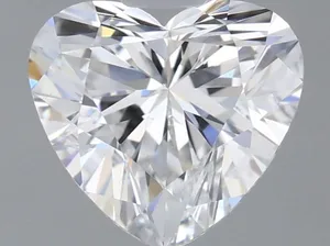 0.98ct HEART D VS1 Lab diamond