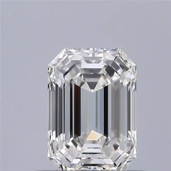 0.53ct EMERALD H VVS2 Natural diamond