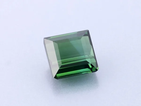 1.42ct Green Tourmaline, Fancy cut gemstone