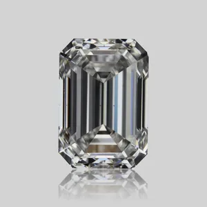 0.7ct EMERALD F VS2 Natural diamond