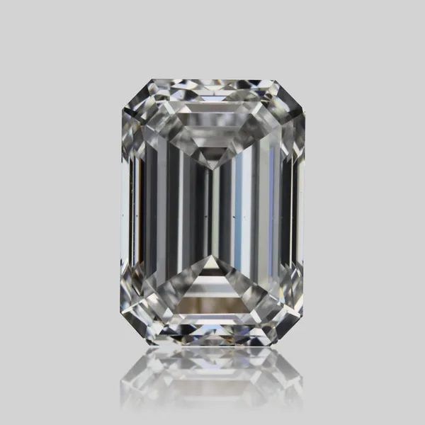 0.7ct EMERALD F VS2 Natural diamond