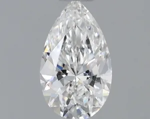 0.3ct PEAR E VVS2 Natural diamond