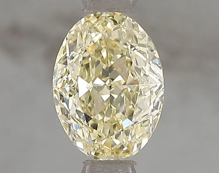 1.10ct OVAL Fancy Intense Yellow VVS1 Coloured Lab diamond