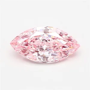 2.04ct MARQUISE Fancy Vivid Pink VS1 Coloured Lab diamond