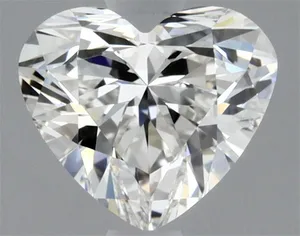0.91ct HEART H VVS2 Natural diamond