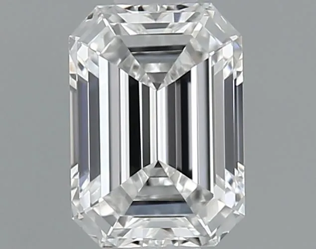 0.51ct EMERALD F VVS1 Natural diamond