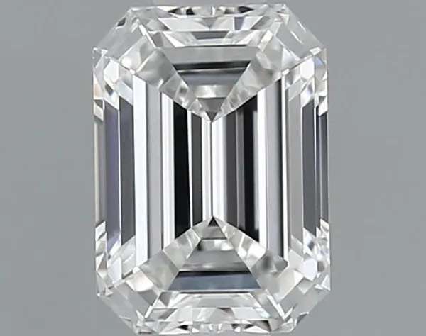 0.51ct EMERALD F VVS1 Natural diamond
