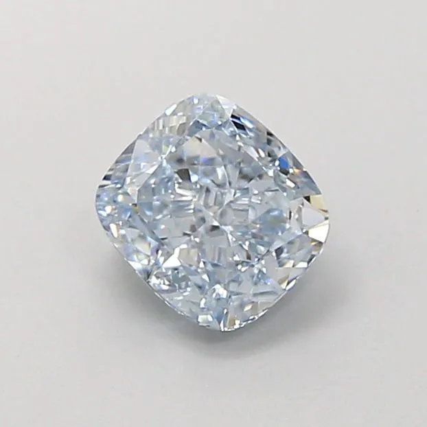 1.01ct CUSHION Fancy Intense Blue VS1 Coloured Lab diamond