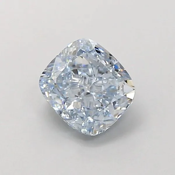 1.01ct CUSHION Fancy Intense Blue VS1 Coloured Lab diamond