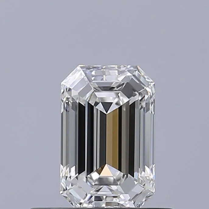 0.51ct EMERALD F VVS1 Natural diamond