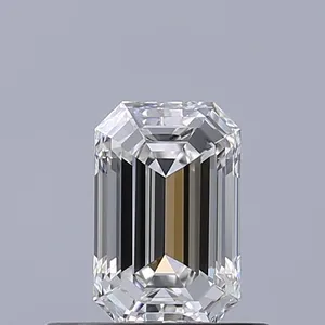 0.51ct EMERALD F VVS1 Natural diamond