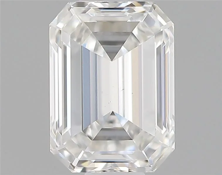 0.40ct EMERALD F VS2 Natural diamond