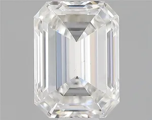 0.4ct EMERALD F VS2 Natural diamond
