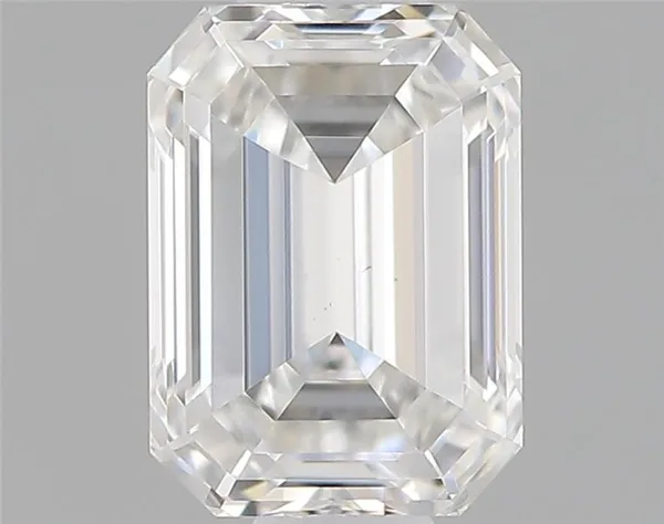 0.4ct EMERALD F VS2 Natural diamond