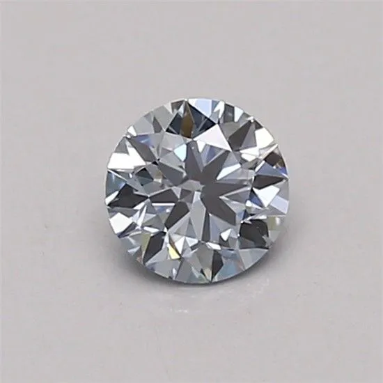 0.31ct ROUND Fancy Intense Blue IF Coloured Lab diamond
