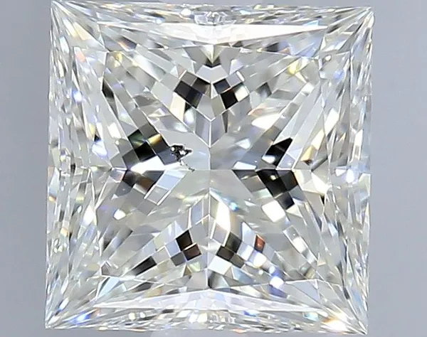 0.9ct PRINCESS G SI1 Natural diamond
