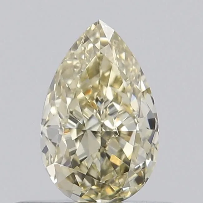 0.40ct PEAR Fancy Yellow IF Coloured Lab diamond