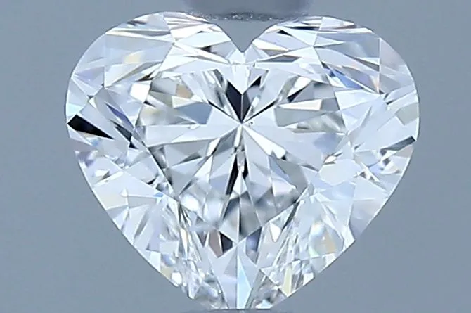 0.54ct HEART F VS1 Natural diamond
