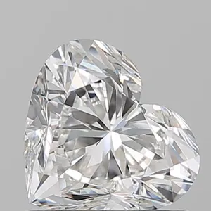0.91ct HEART F VVS2 Natural diamond