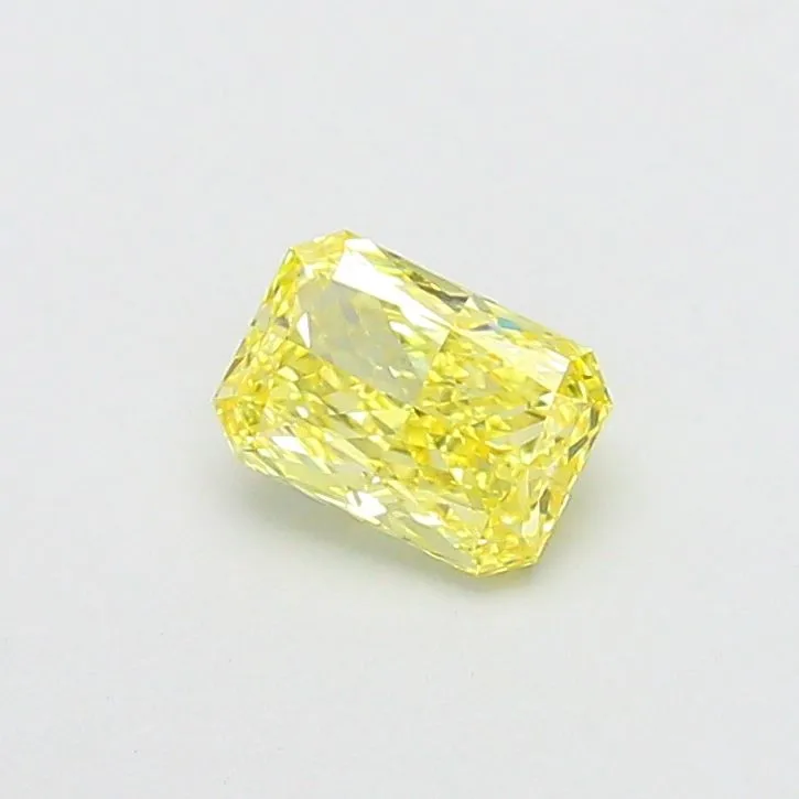 1.01ct RADIANT Fancy Intense Yellow VS1 Coloured Lab diamond