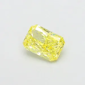 1.01ct RADIANT Fancy Intense Yellow VS1 Coloured Lab diamond