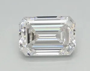 0.63ct EMERALD F VS1 Lab diamond