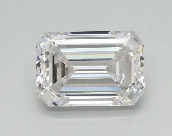 0.63ct EMERALD F VS1 Lab diamond