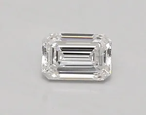0.47ct EMERALD D VVS1 Lab diamond