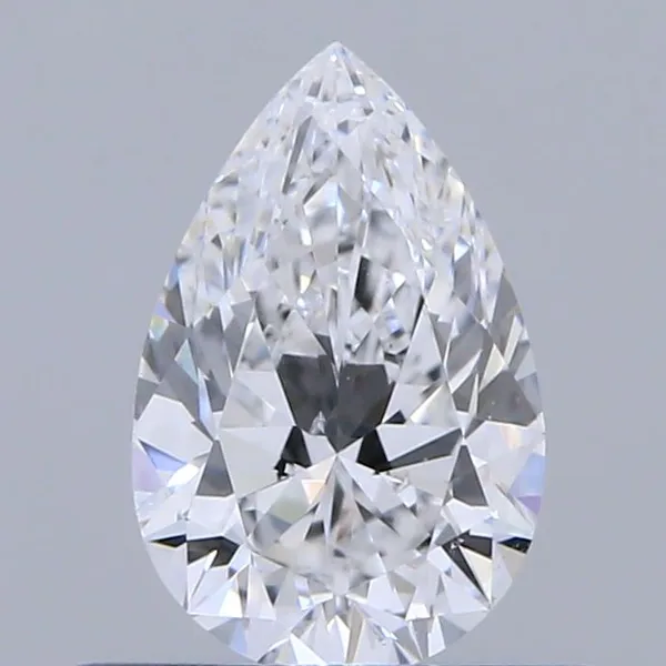 0.5ct PEAR D SI2 Natural diamond
