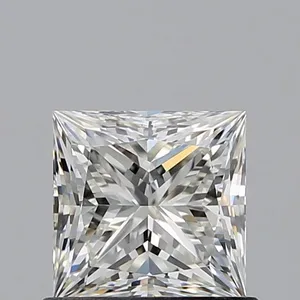0.81ct PRINCESS H VVS2 Natural diamond