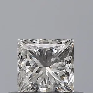 0.38ct PRINCESS F VVS1 Natural diamond
