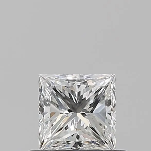0.51ct PRINCESS F VS2 Natural diamond