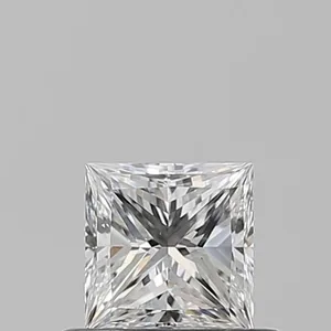 0.51ct PRINCESS F VS2 Natural diamond