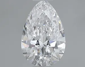 0.45ct PEAR D VVS2 Natural diamond