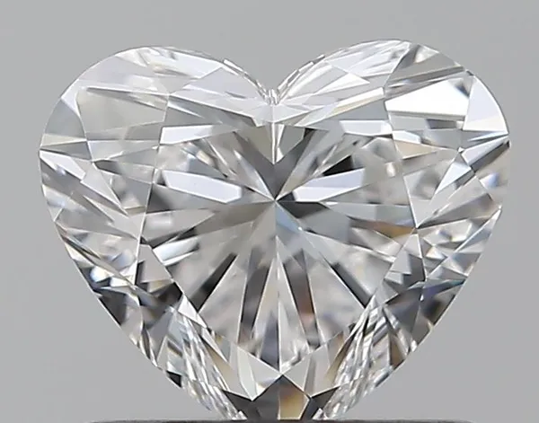 0.76ct HEART E VVS2 Natural diamond