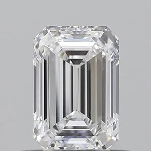 0.55ct EMERALD D IF Lab diamond