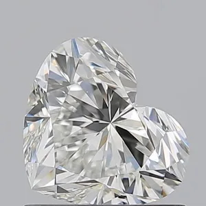 0.9ct HEART H VVS1 Natural diamond