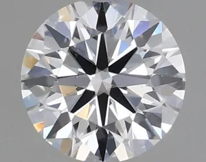 0.38ct ROUND E VS1 Lab diamond