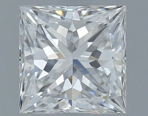 1ct PRINCESS D VVS2 Natural diamond