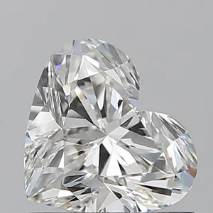 0.9ct HEART G VVS2 Natural diamond