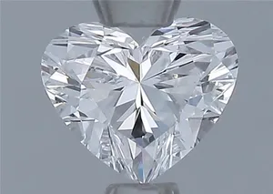 0.52ct HEART D VVS1 Natural diamond