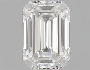 0.4ct EMERALD D IF Natural diamond
