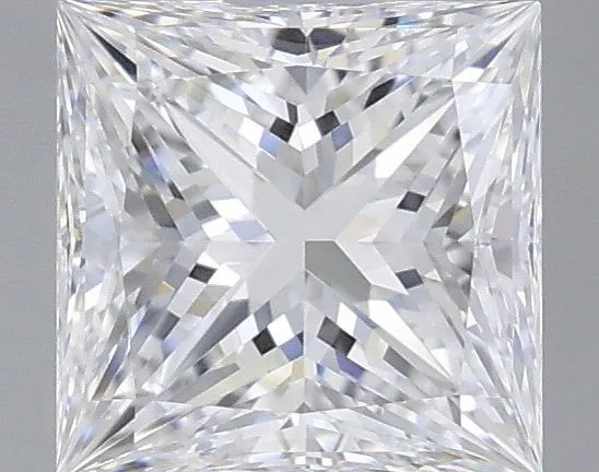 0.72ct PRINCESS D IF Natural diamond