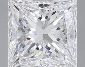 0.72ct PRINCESS D IF Natural diamond
