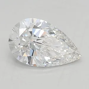 0.88ct PEAR D VVS2 Lab diamond