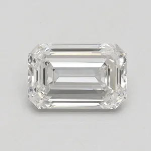 0.68ct EMERALD F VS1 Lab diamond