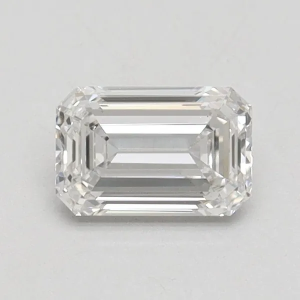 0.68ct EMERALD F VS1 Lab diamond