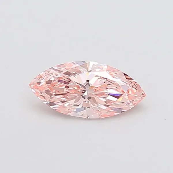 1.01ct MARQUISE Fancy Intense Pink VVS2 Coloured Lab diamond