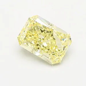 1.08ct RADIANT Fancy Intense Yellow VVS1 Coloured Lab diamond